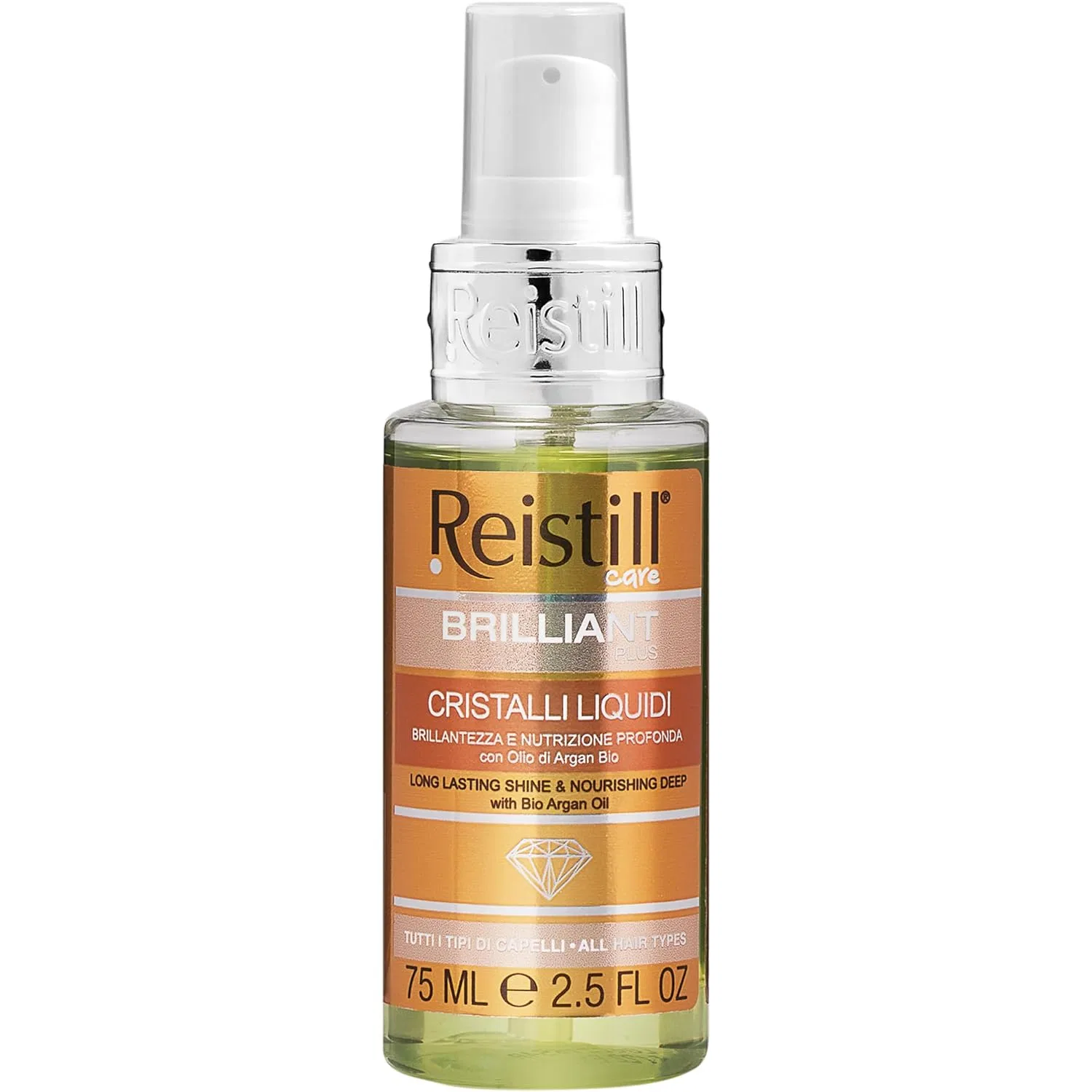 Легкая сыворотка для волос «Brilliant Plus Serum» с аргановым маслом Reistill