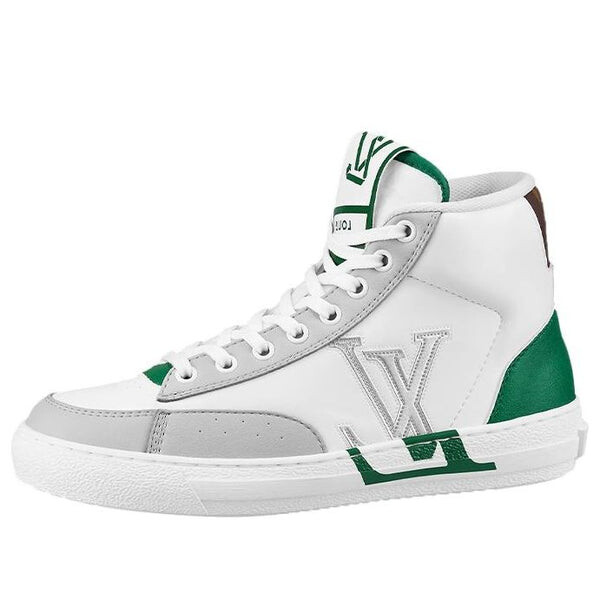 Кроссовки charlie ankle sneakers 'grey green' Louis Vuitton, белый