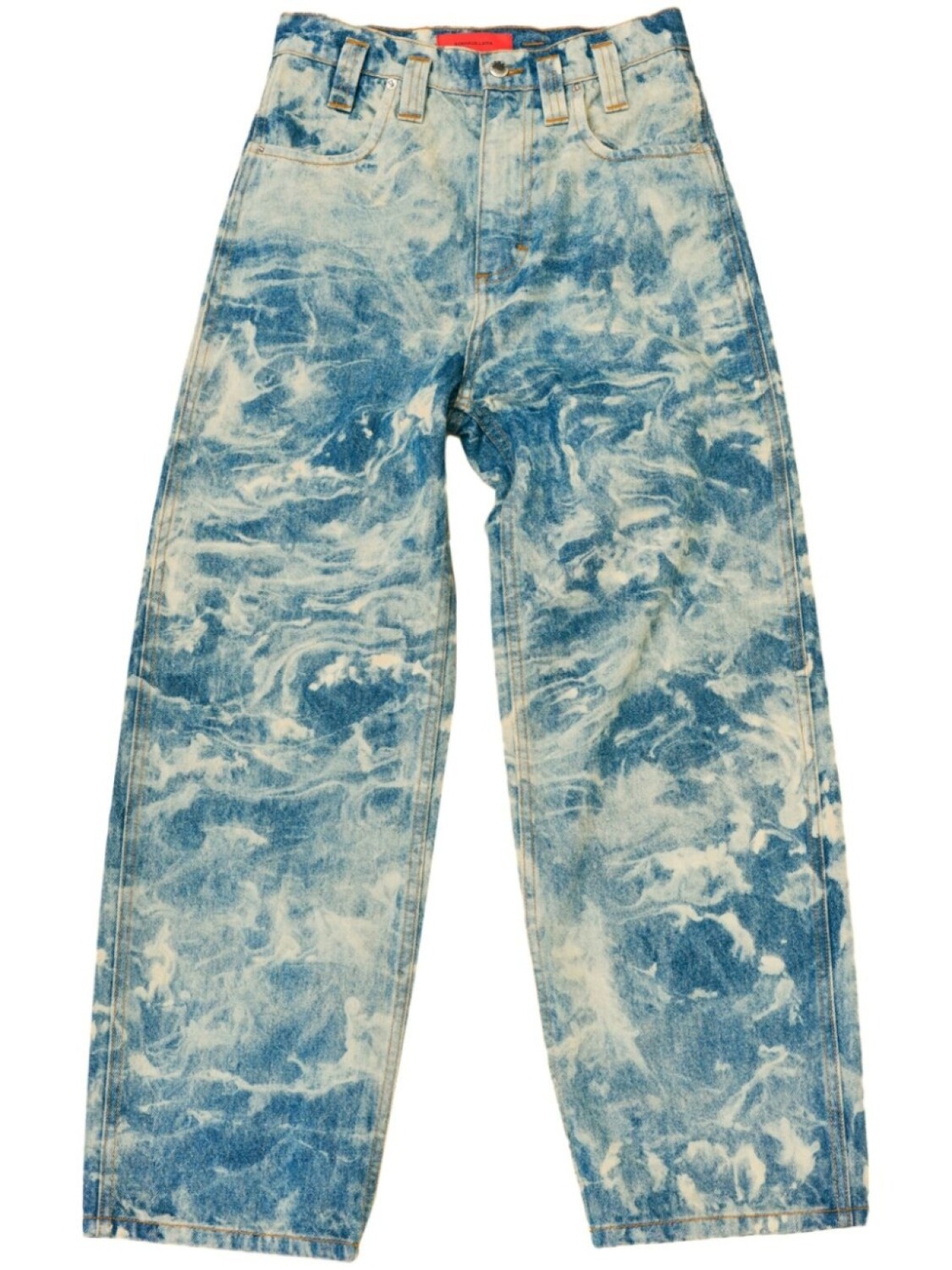 

Облачные мешковатые джинсы Eckhaus Latta, синий