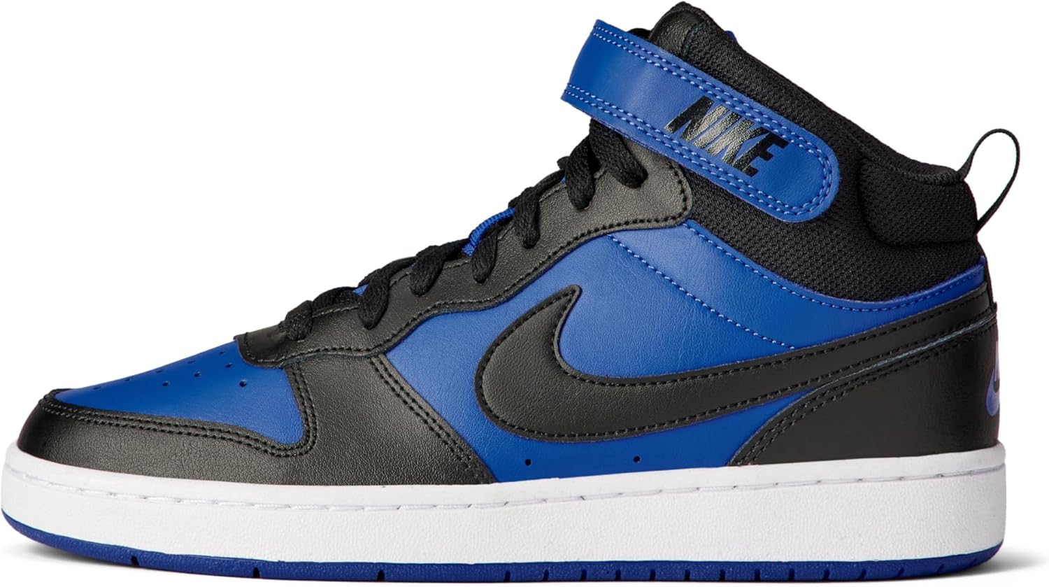 Кроссовки Nike Kids' Court Borough Mid 2, белый/черный