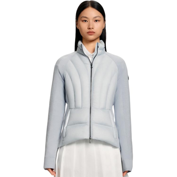 

Короткое пальто женское Moose Knuckles, светло-синий