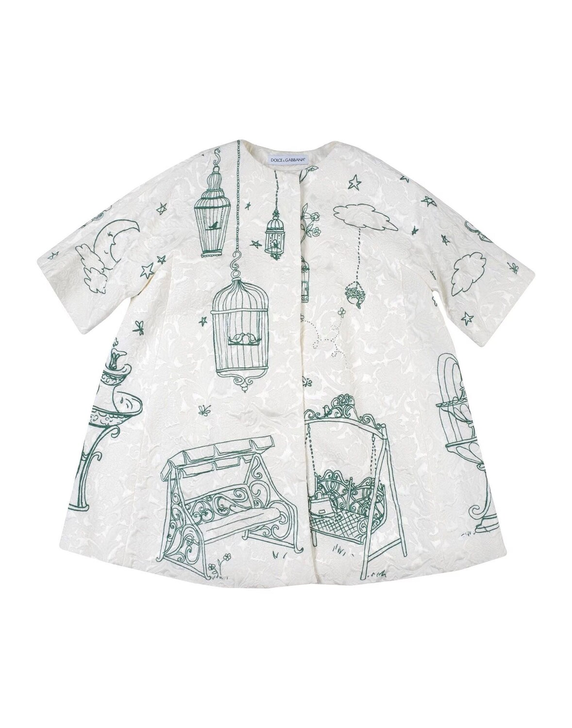 

Тренч Dolce&Gabbana, белый