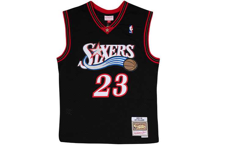 

Майка Mitchell & Ness X NBA 76ers 2005 Lou Williams Swingman Mitchell Ness, черный