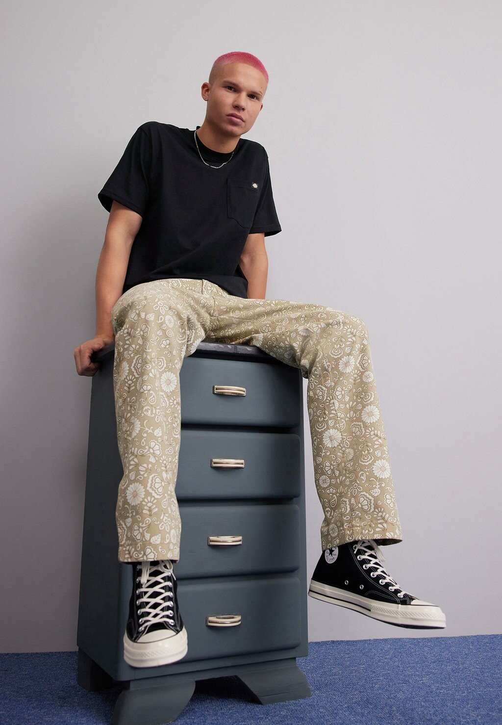 

Базовая футболка Luray Pocket Dickies, черный