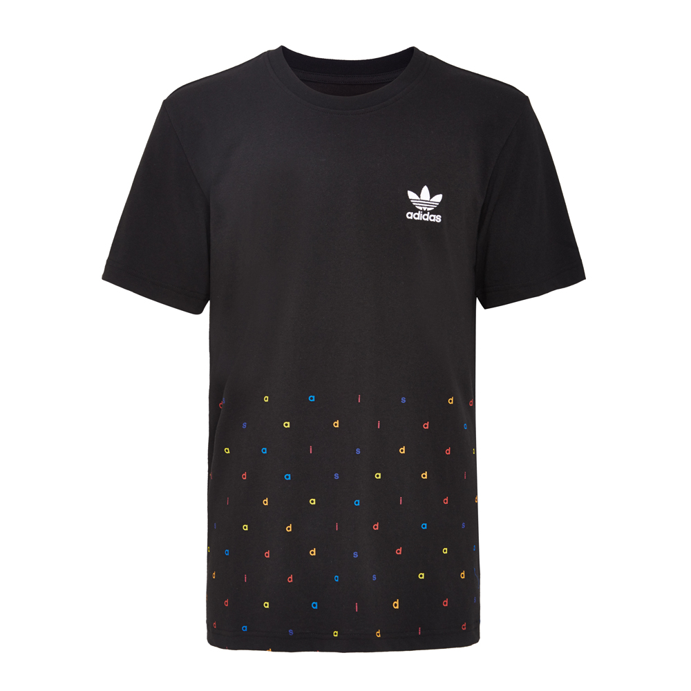 

Adidas Originals Футболка мужская черная, Черный, Adidas Originals Футболка мужская черная
