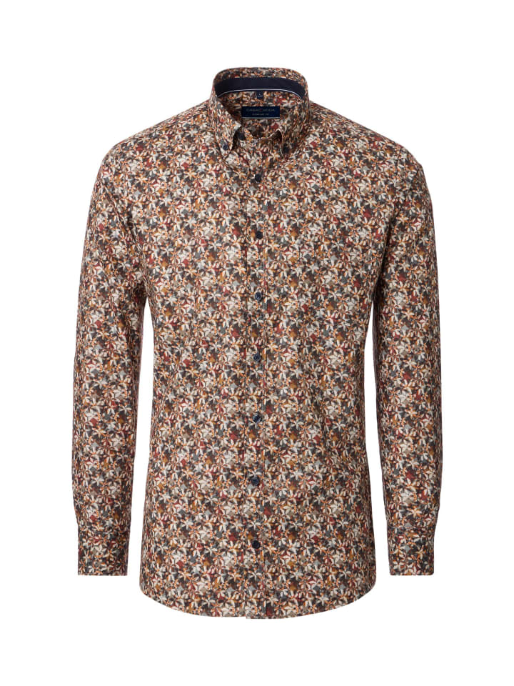 

CASAMODA Повседневная рубашка серого цвета