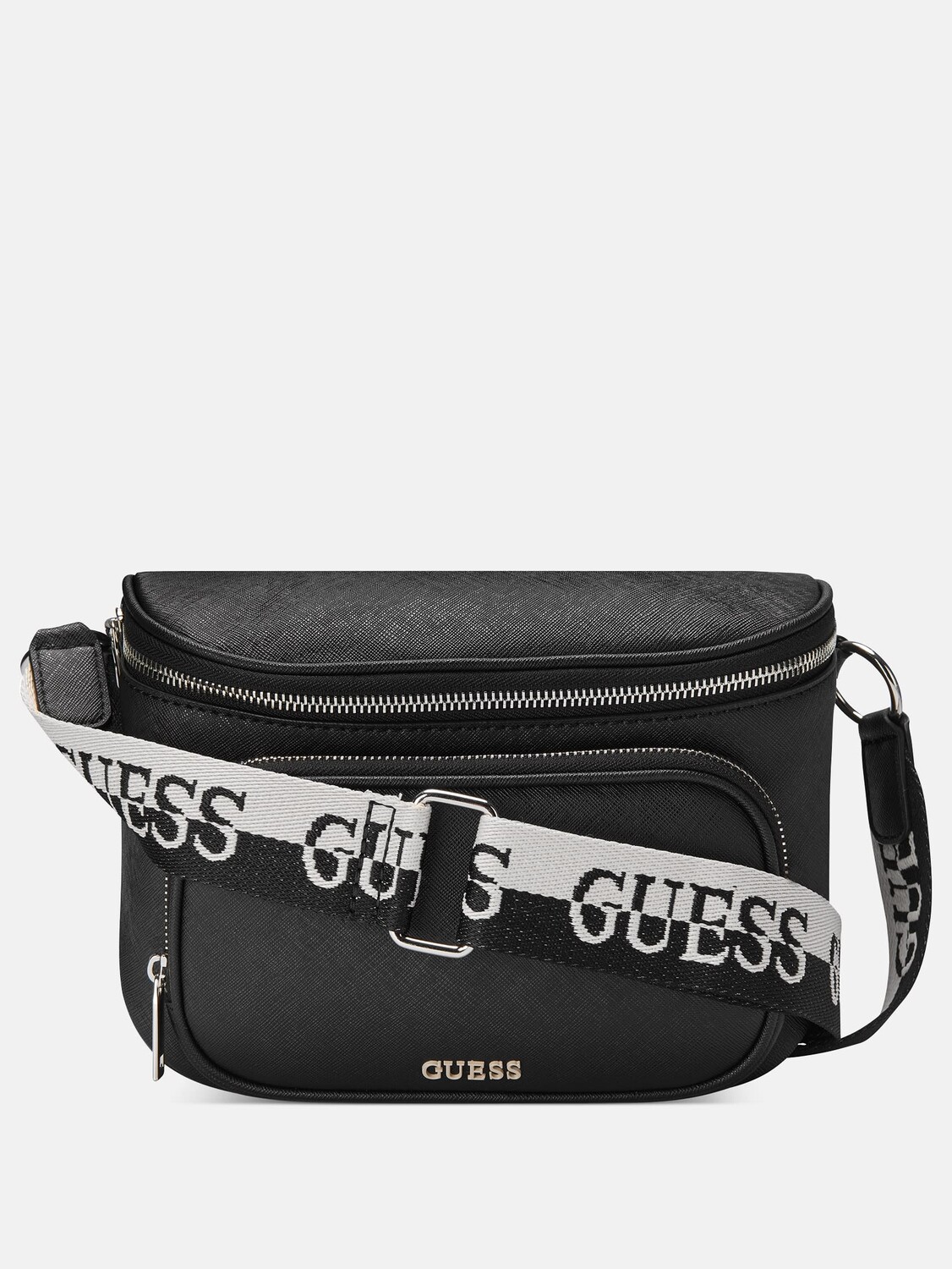 

Миниатюрная поясная сумка Hailley Guess Factory, черный