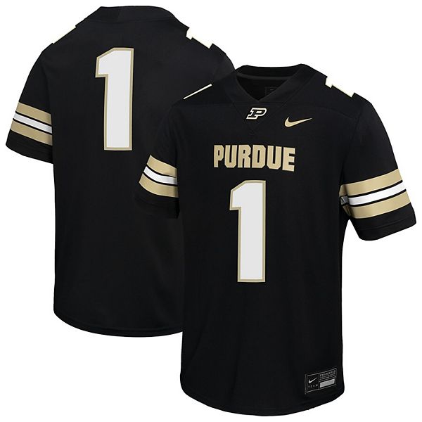 

Футболка Youth #1 Purdue Boilermakers Untouchable Nike