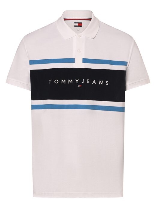 

Рубашка поло Tommy Jeans, белый