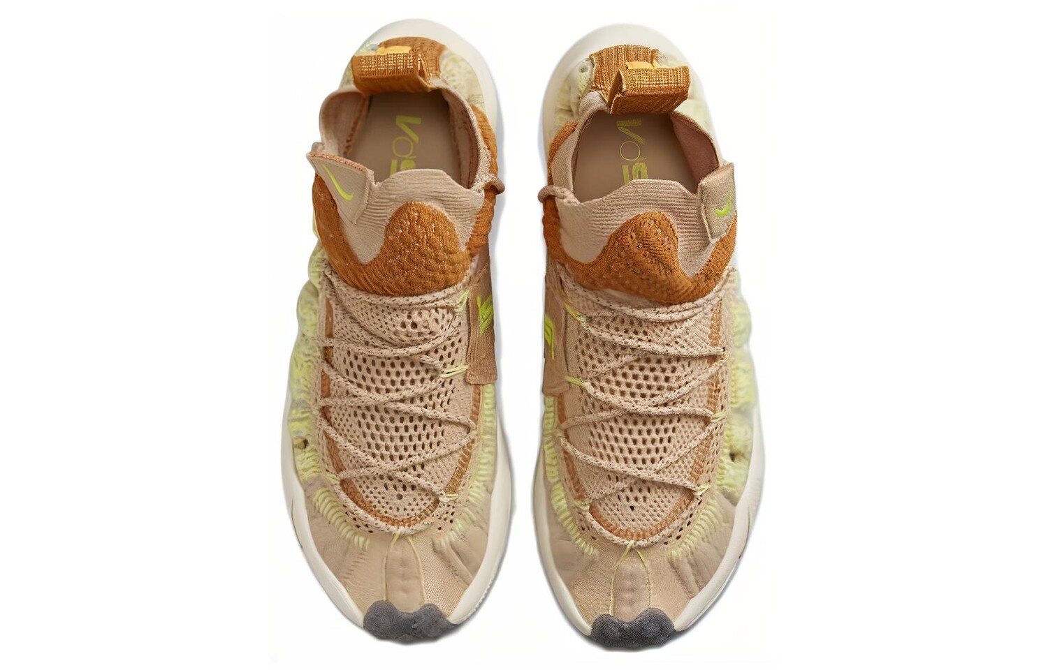 Nike ISPA Sense Flyknit Sesame Desert Охра — фото 4