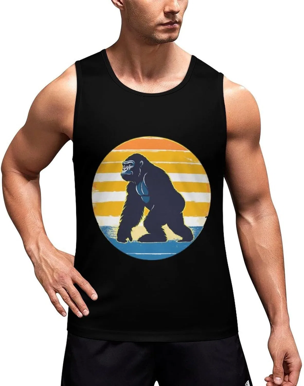 Мужской топ-майка Vintage Gorilla, Style