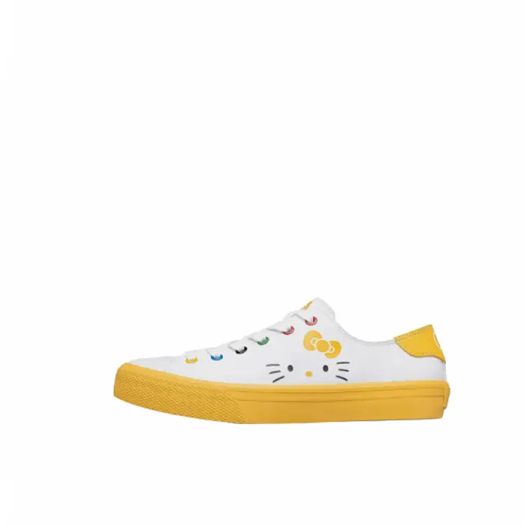 

Кроссовки Skechers Skateboarding Shoes Women's Low-top White/yellow, цвет 66666316-WYL