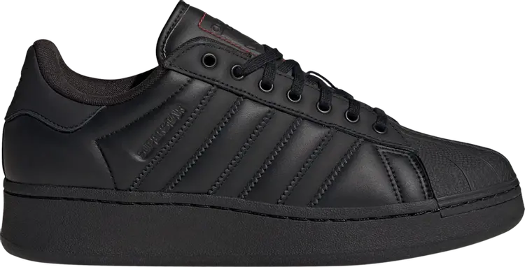 

Кроссовки atmos x Superstar XLG 'Black Red', черный