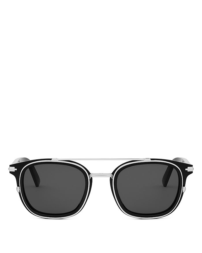 Dior BlackSuit S14I квадратные солнцезащитные очки, 49 мм DIOR, Солнцезащитные очки DiorBlackSuit S14I Square, 49 мм, черный — фото 2