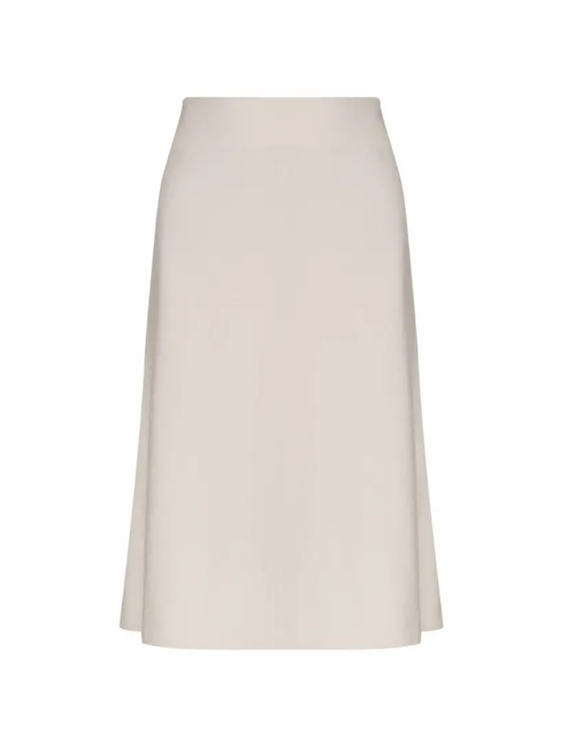 

Юбка миди из букле Jil Sander, белый