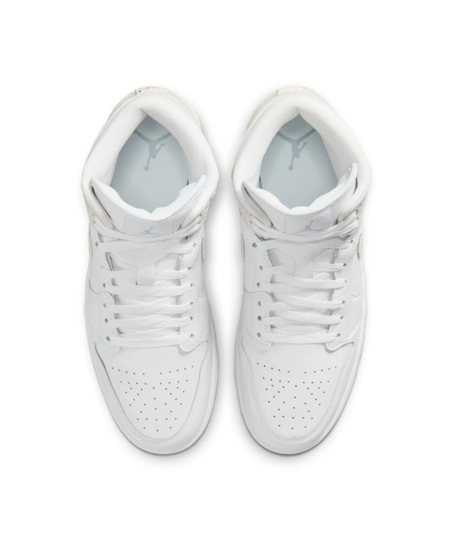 Унисекс кроссовки AIR JORDAN 1 MID SE IR2271-100 JORDAN BRAND белые — фото 4