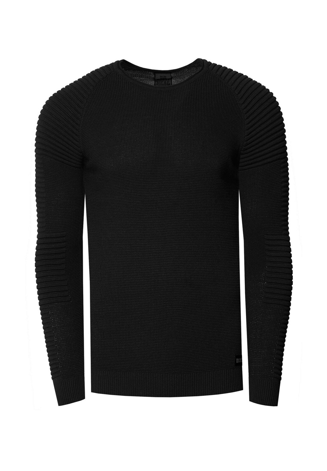 

Пуловер с современным круглым вырезом RUSTY NEAL, черный