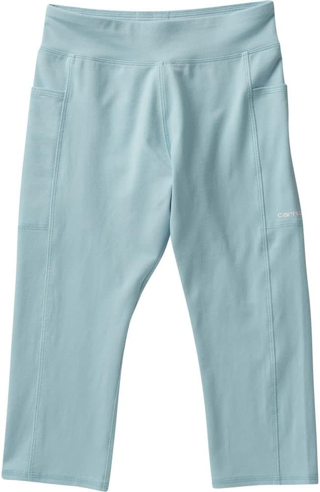 

Carhartt Kid's CK9442 легкие укороченные леггинсы - для девочек, Angel Blue