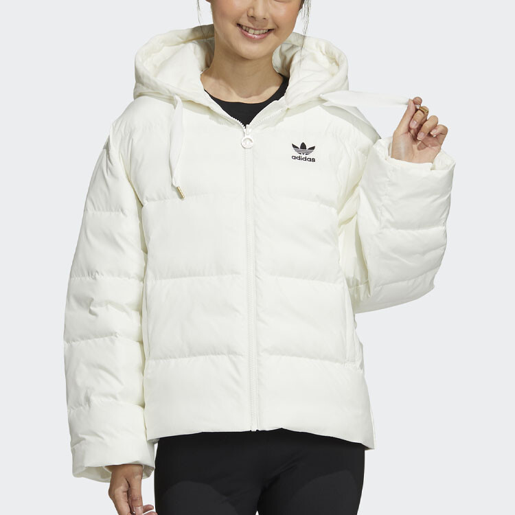 Стеганая куртка женская Off White Adidas Originals — фото 3