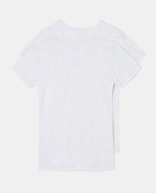 Комплект из 2 футболок для мальчиков с короткими рукавами Cotton Juice, серый — фото 3