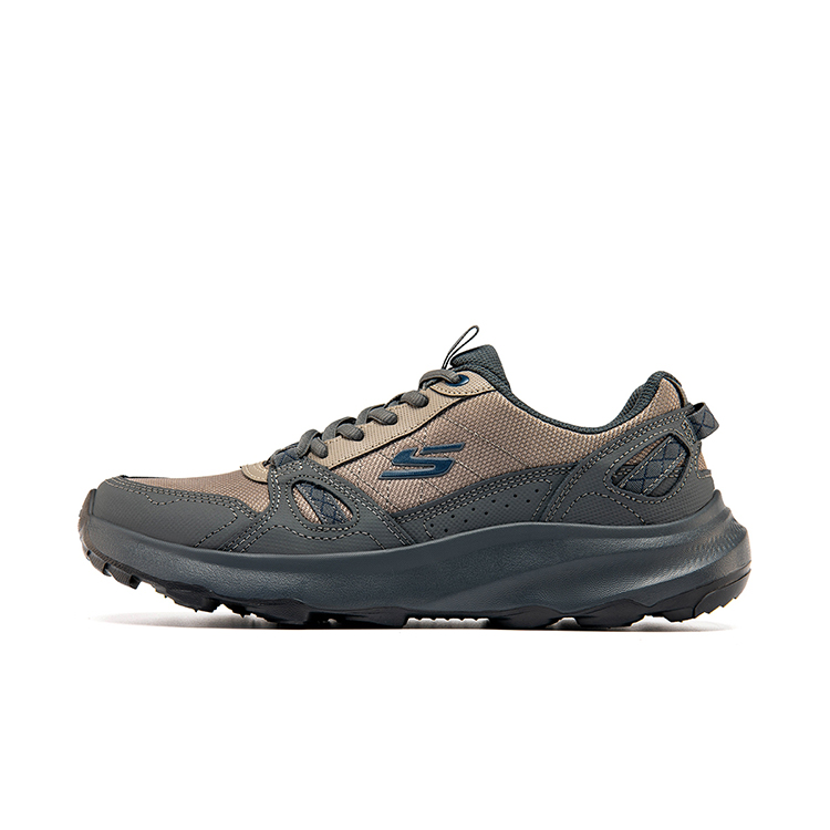 

Низкие кроссовки для альпинизма и походов, цвет «умбра», мужские Skechers, Brown/Charcoal Gray