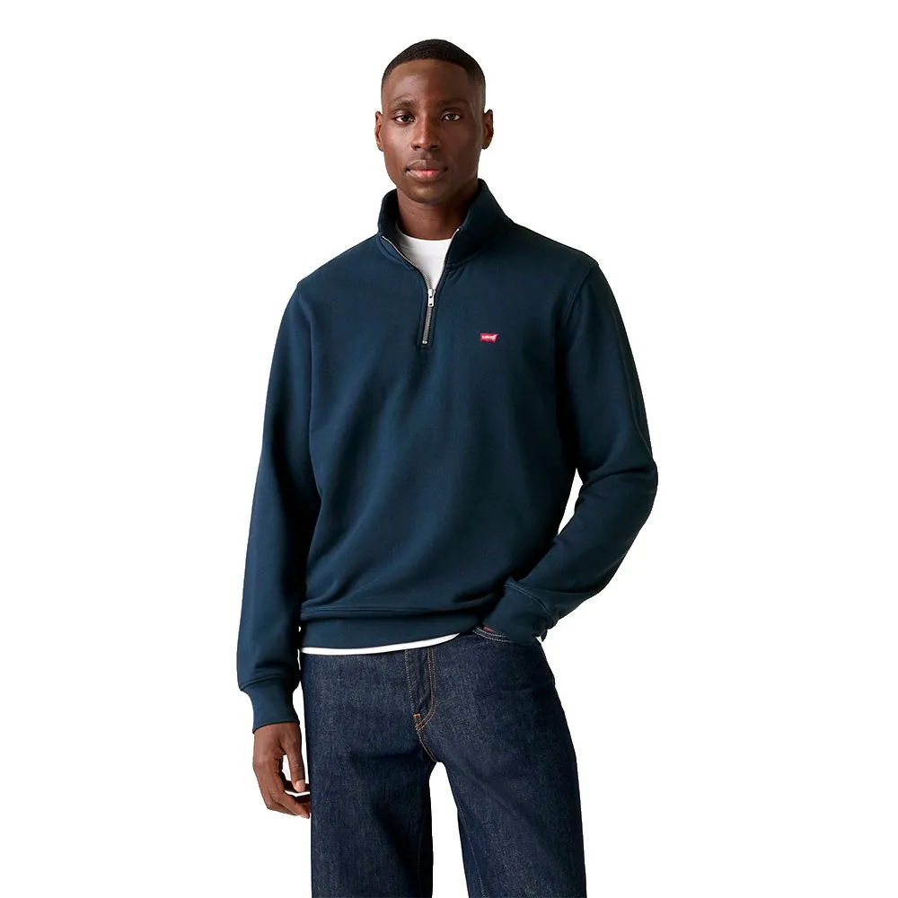

Толстовка Levi's Original half zip, синий