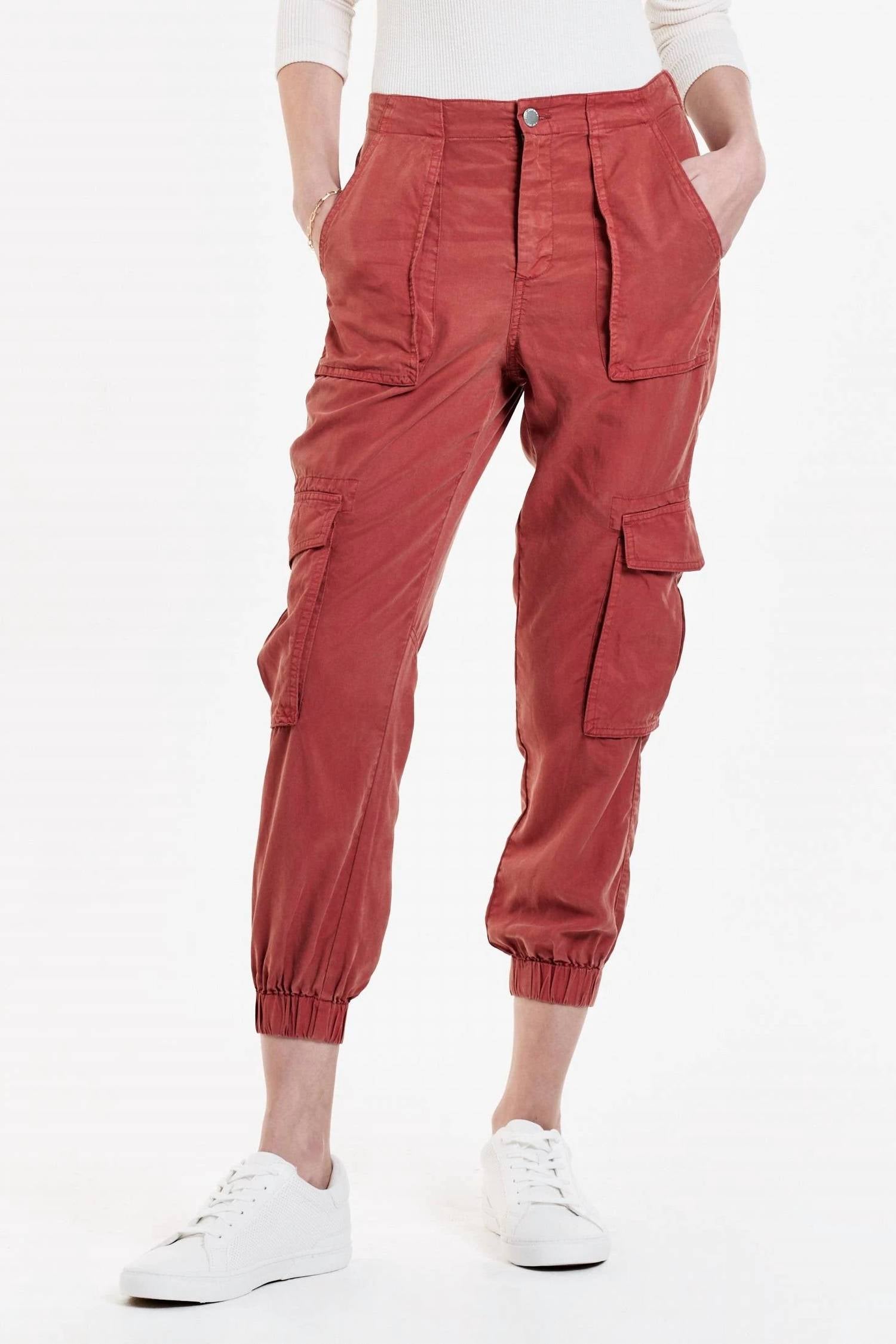 

Брюки-карго Sandi Tencel цвета Potter's Clay DEAR JOHN DENIM