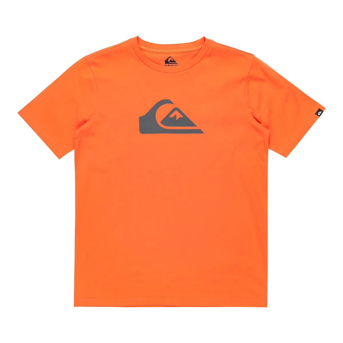 

EV Comp Логотип Quiksilver Детская футболка, цвет Naranja mango