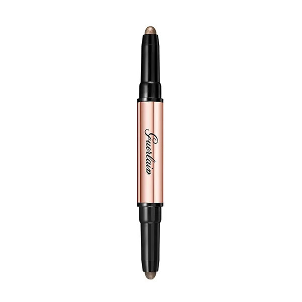 

Стойкие тени-стики для век Mad Eyes Contrast Shadow Duo 01 Brown Guerlain, цвет green