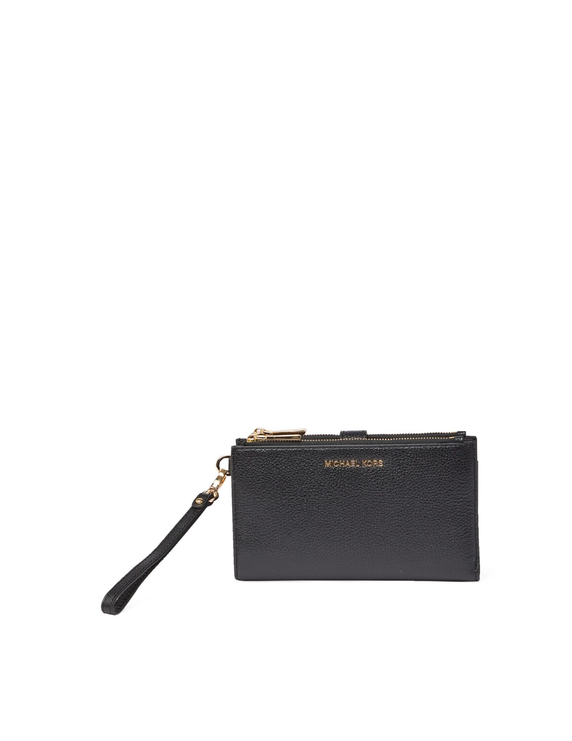 

Кожаный кошелек Adele Michael Michael Kors, цвет Black/Gold