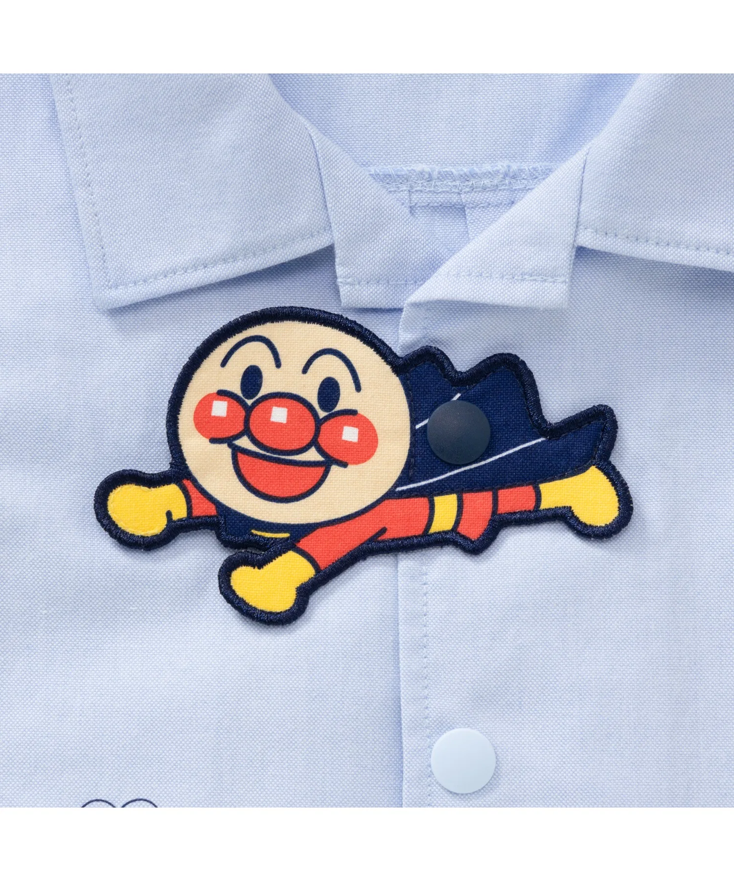 Детская рубашка с коротким рукавом ANPANMAN KIDS COLLECTION с аппликацией — фото 4