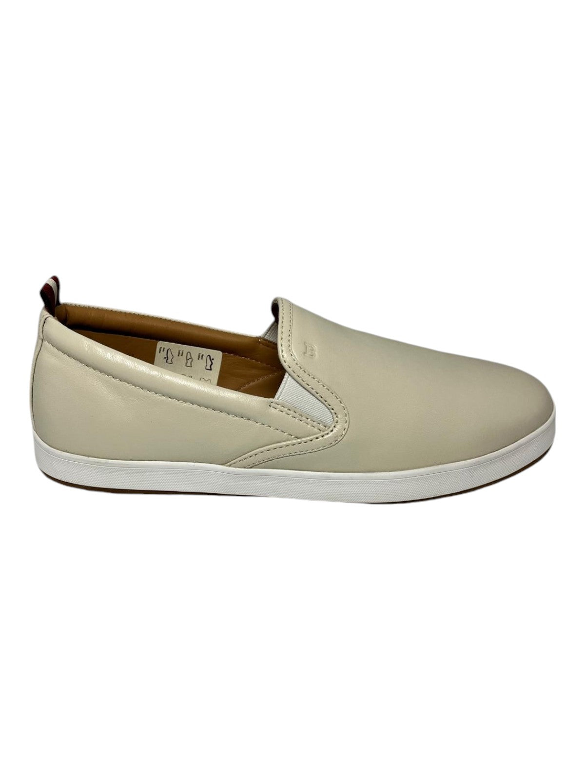 Женские кроссовки Bally Hinka 6211667 из костяной кожи ягненка, цвет bone — фото 2