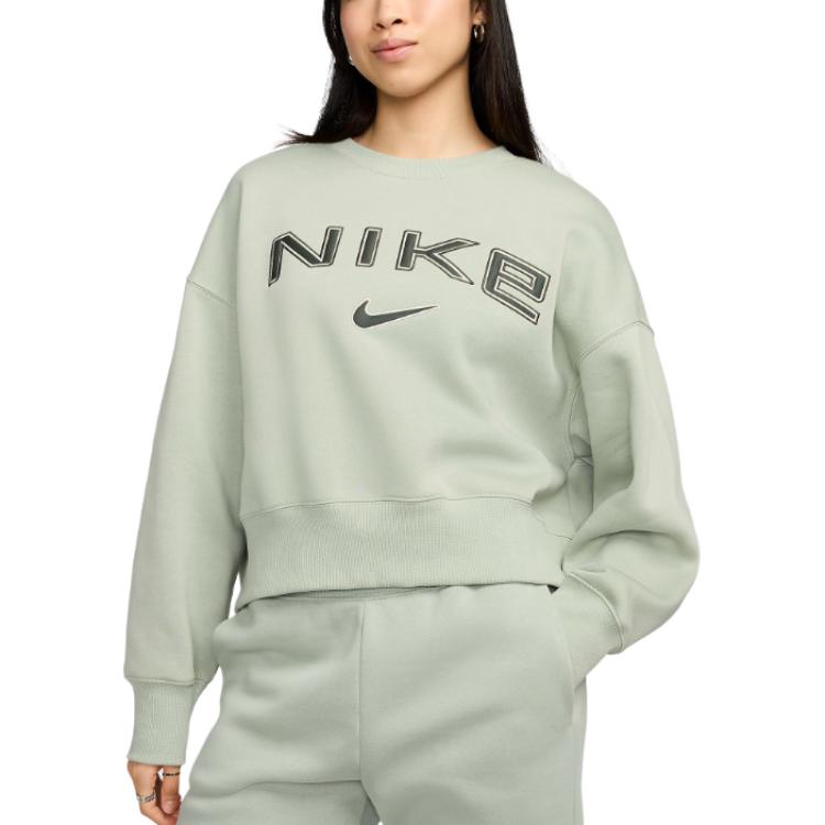 Спортивный свитшот Phoenix Fleece женский Jadeite Horizon Nike, Jadeite Horizon — фото 3