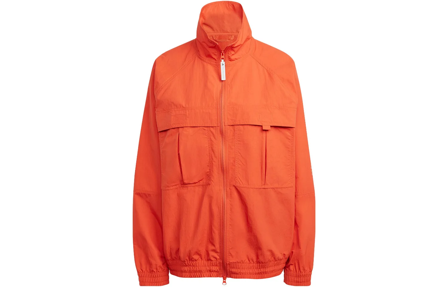 Свободная куртка-бомбер Stella McCartney TrueCasuals Woven Solid Track Adidas, Bright Pepper Red