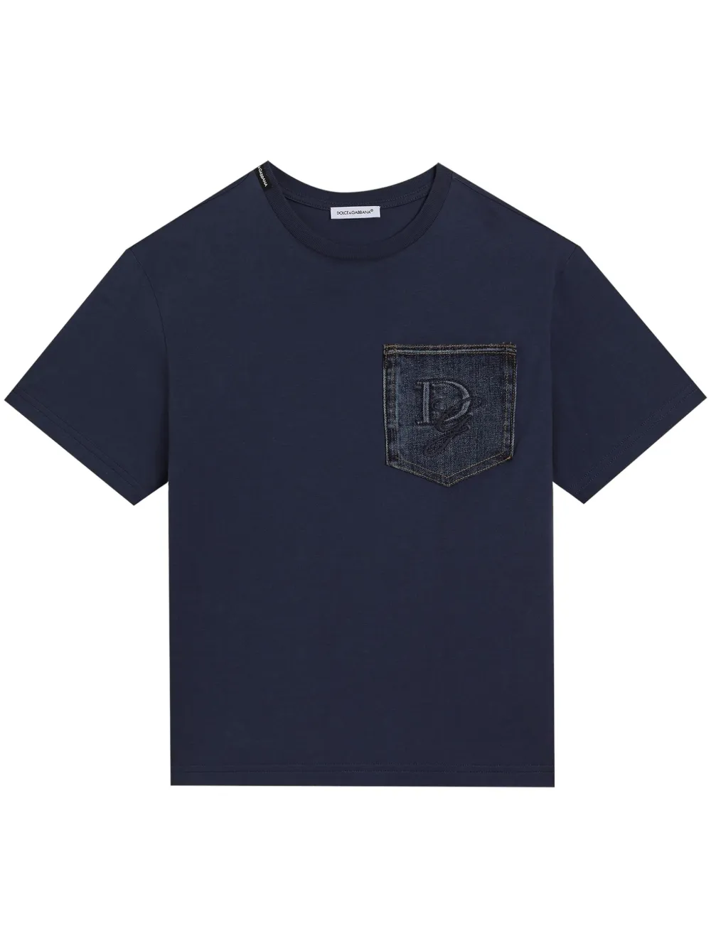 

Футболка с принтом Dolce & Gabbana Kids, синий