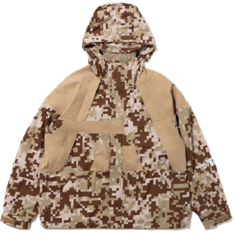 Мужская куртка Kazuki Kuraishi Collaboration FW25 A Bathing Ape, camouflage серый белый — фото 4