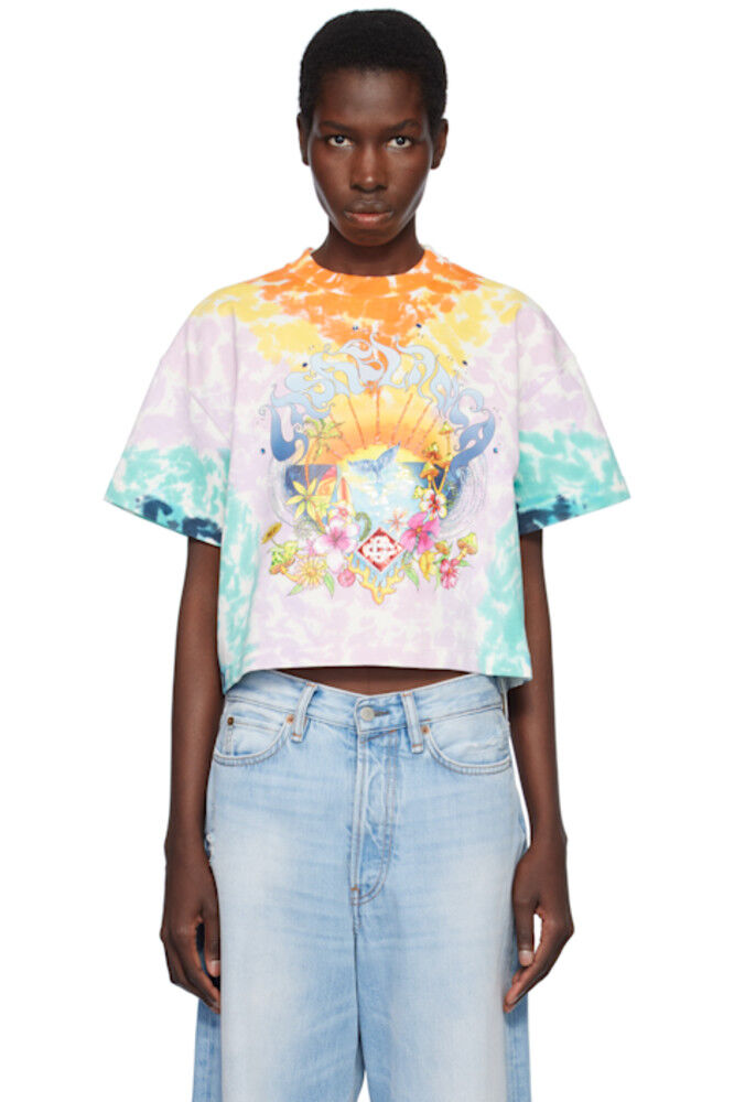 

Футболка разноцветная Surf Trip Tie Dye Casablanca