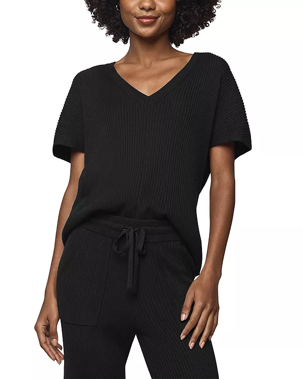 

Свитер Georgie с V-образным вырезом Splendid, черный