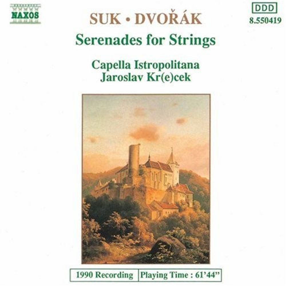 

Диск CD Serenades For Strings - Josef Suk, Antonin Dvorák