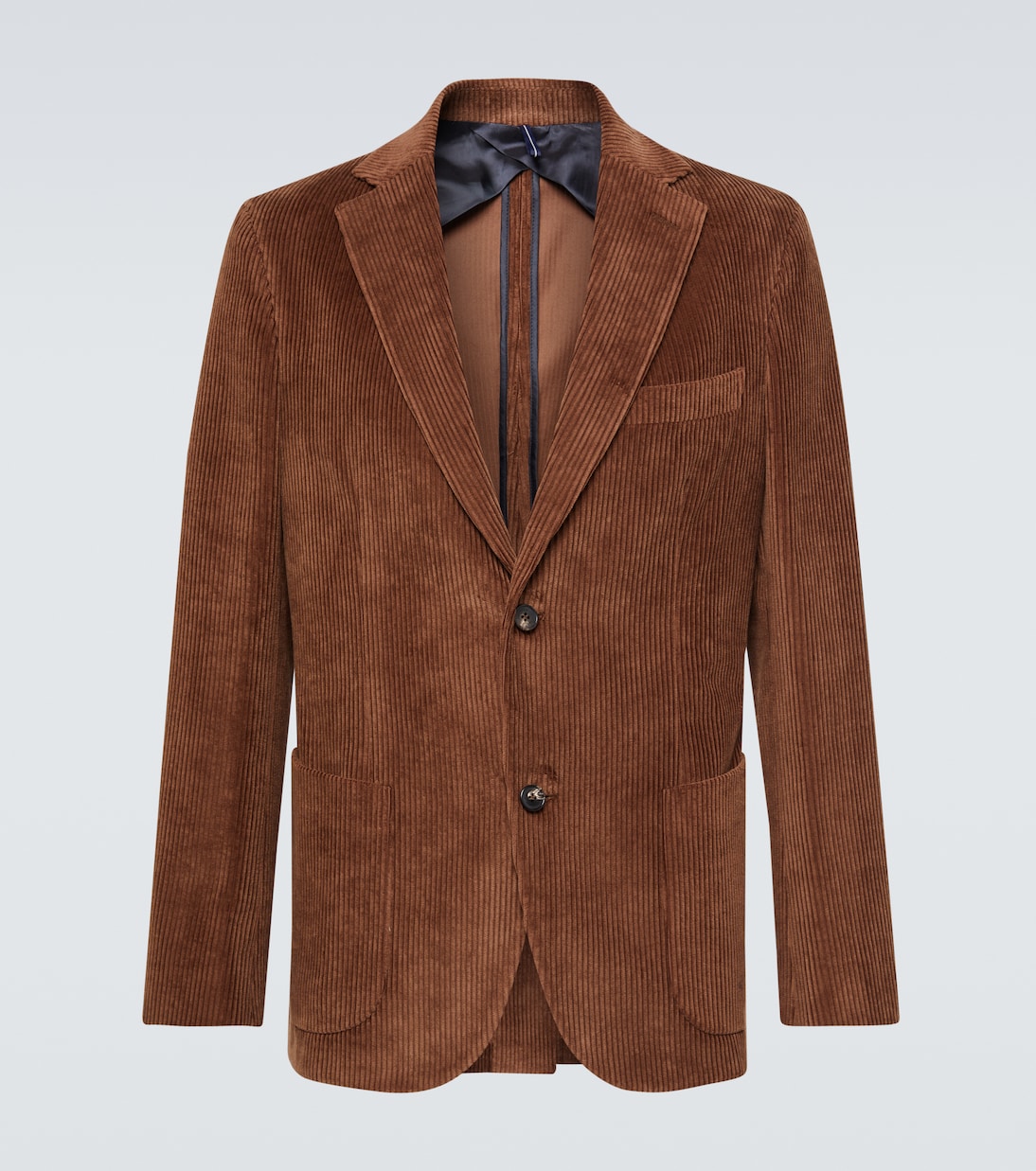 

Хлопковый вельветовый блейзер Slowear, Noce Scuro