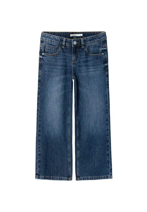 Джинсы свободного кроя Name It, Dark Blue Denim — фото 3