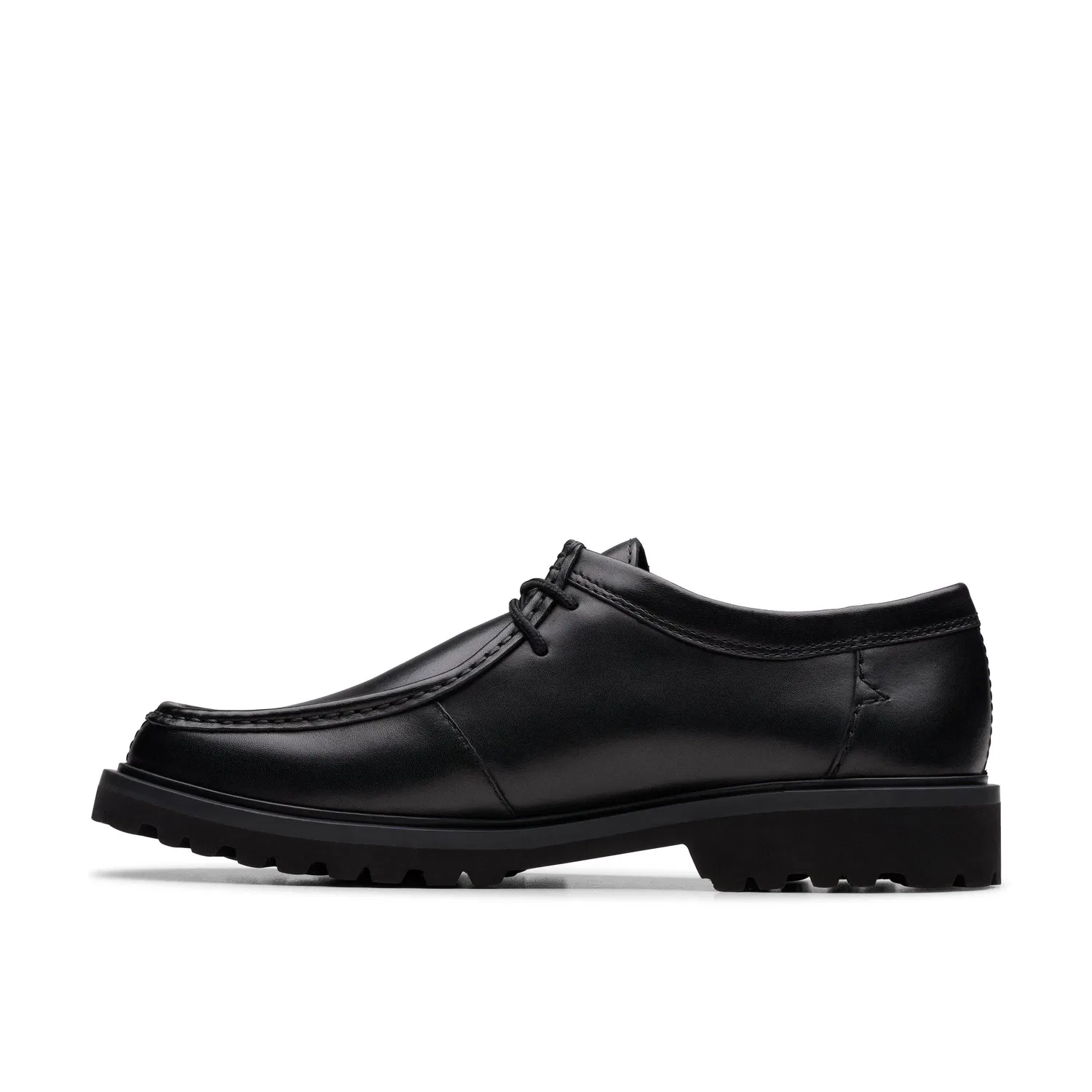 Кожаные туфли Berwick Seam Clarks, черный — фото 2