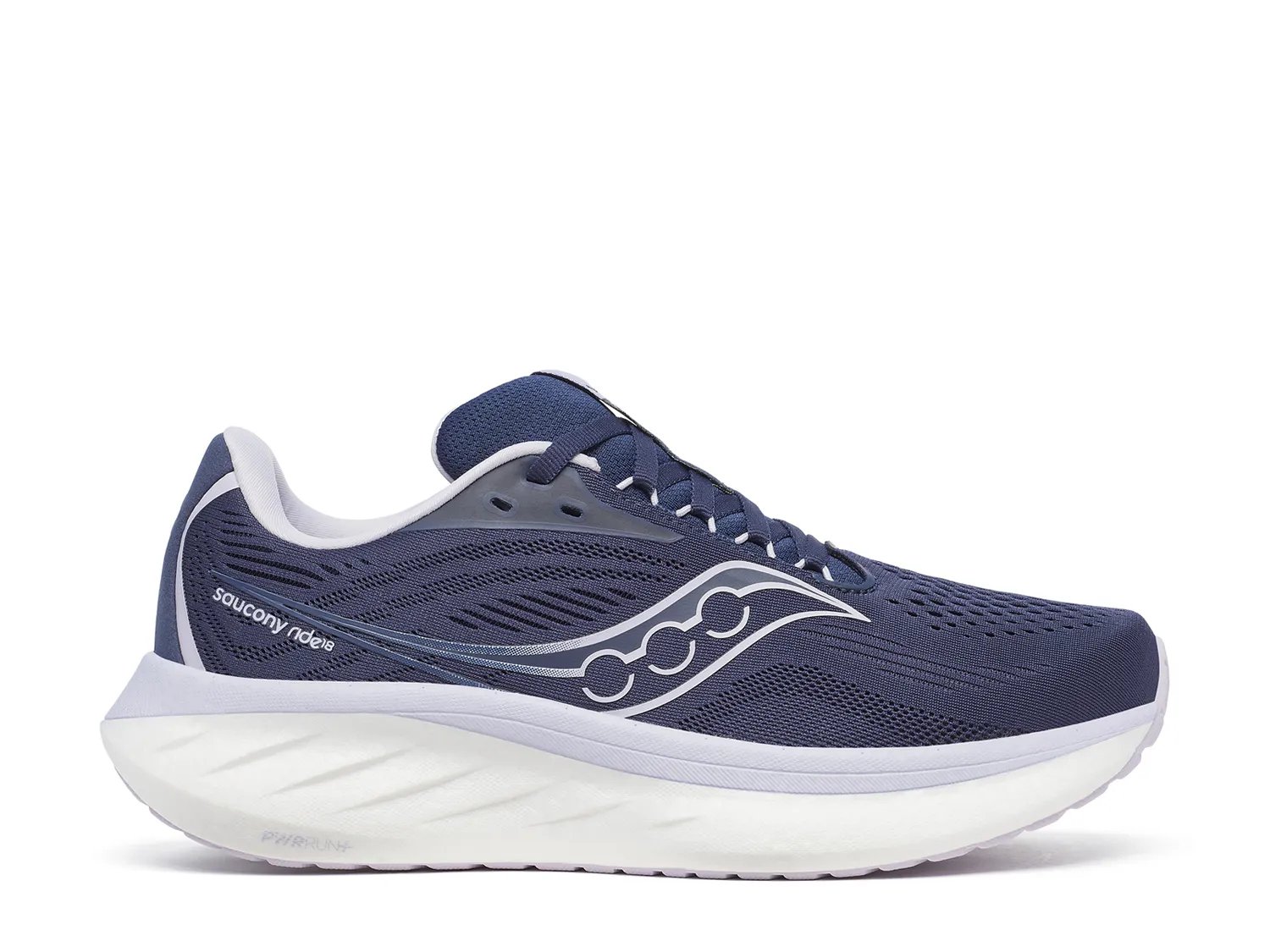 Кроссовки Saucony Ride 18 Running Shoe - Women's, темно-синий