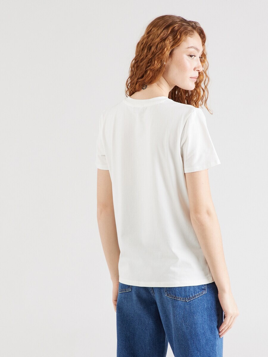 Футболка TOMMY HILFIGER Shirt 1985, белый — фото 4