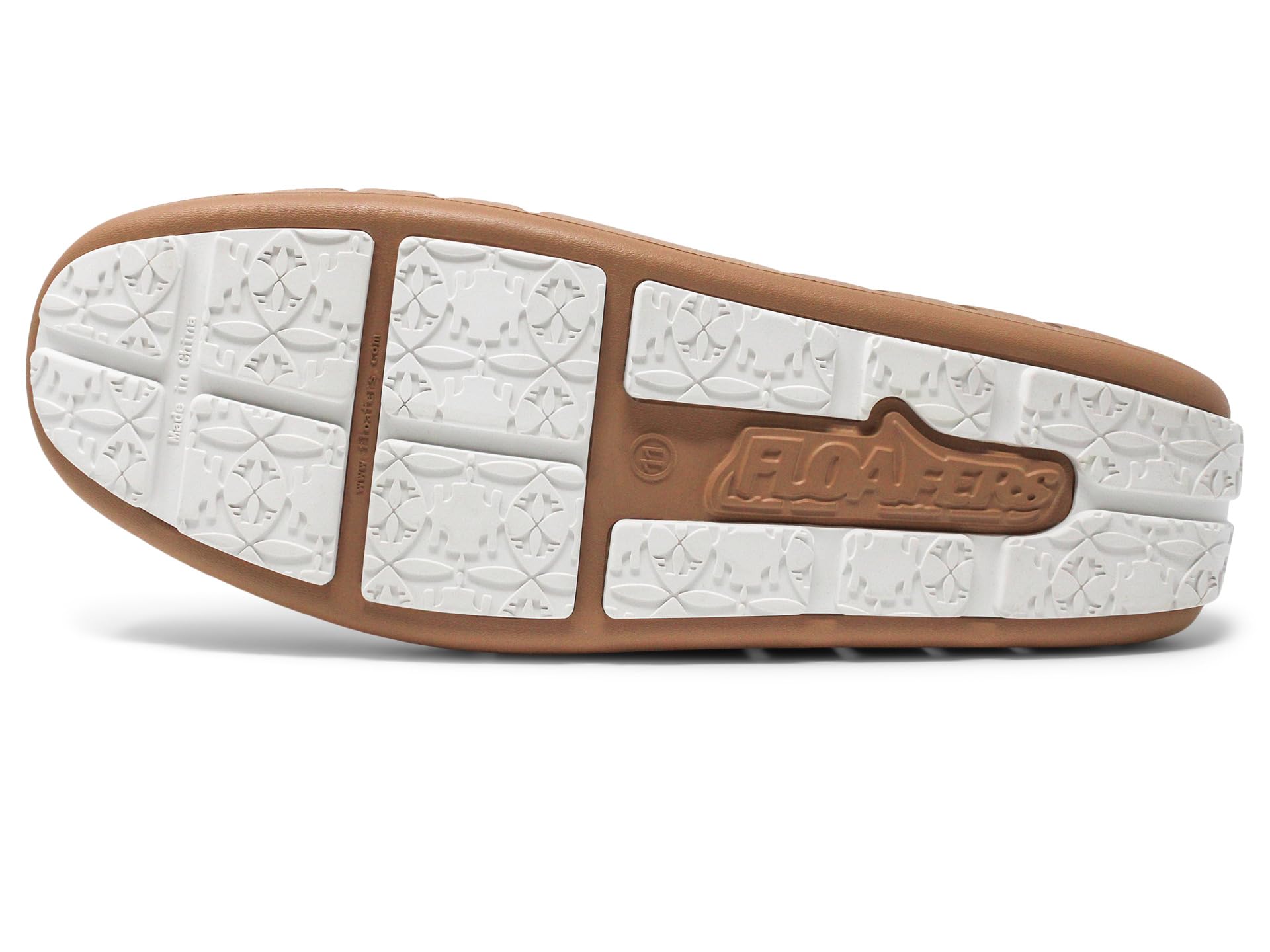 Туфли Floafers Country Club Driver 2.0, цвет Tan/Bright White — фото 2