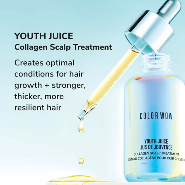 Сыворотка для кожи головы с коллагеном Youth Juice Juice от истончения волос Color Wow — фото 3
