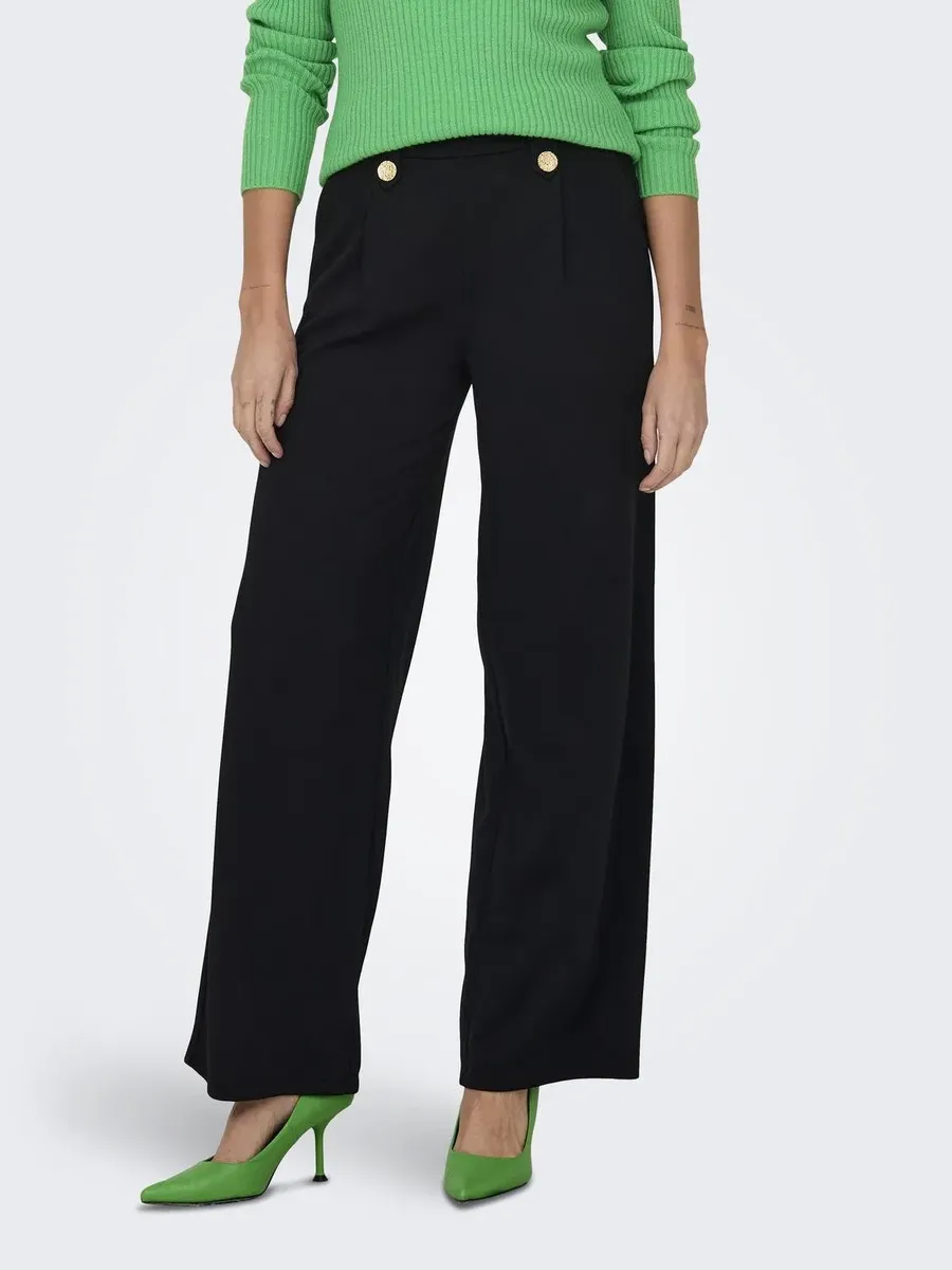 

Only трикотажные брюки "ONLSANIA DETAIL PANT JRS", черный
