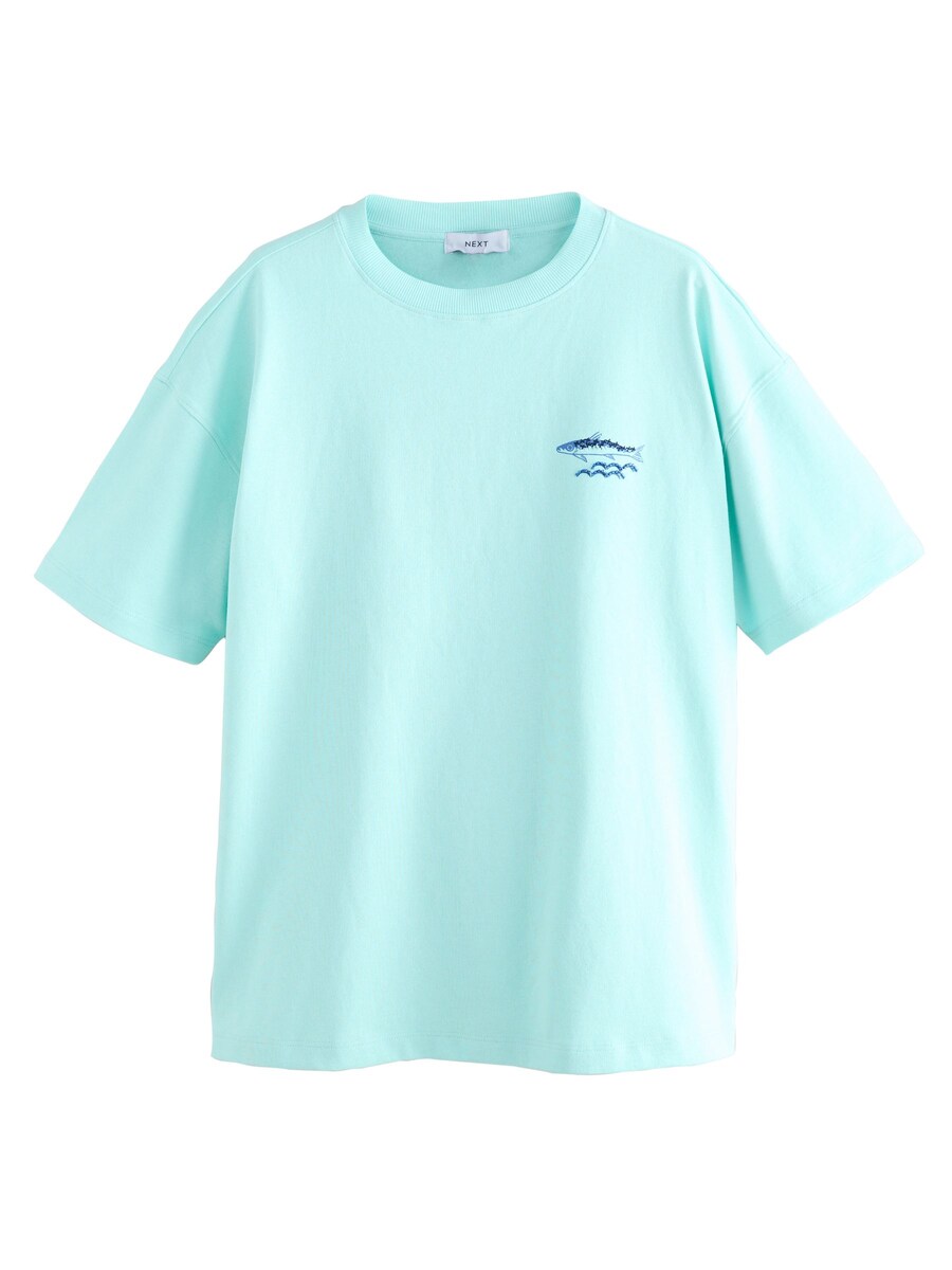 

Рубашка Next, цвет Turquoise/Dark blue