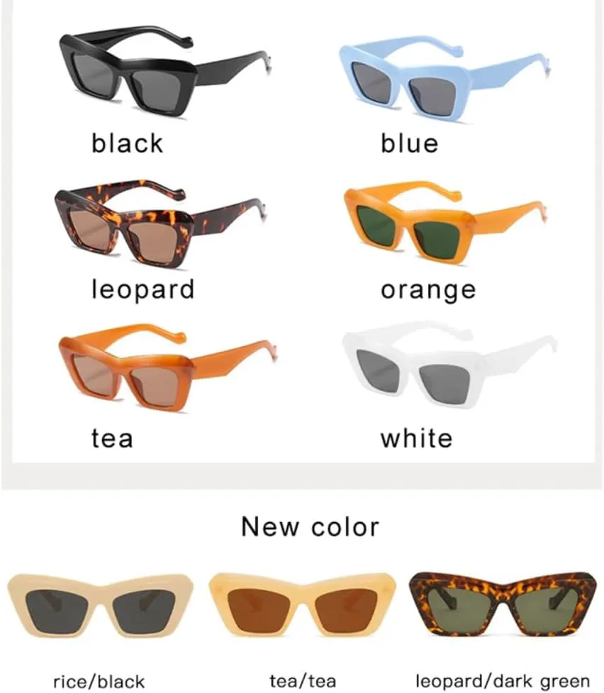 

Солнцезащитные очки с защитой UV400 | Увеличенная оправа "кошачий глаз" | Для женщин и мужчин | Для занятий спортом на открытом воздухе и вождения DSVIGF, 04