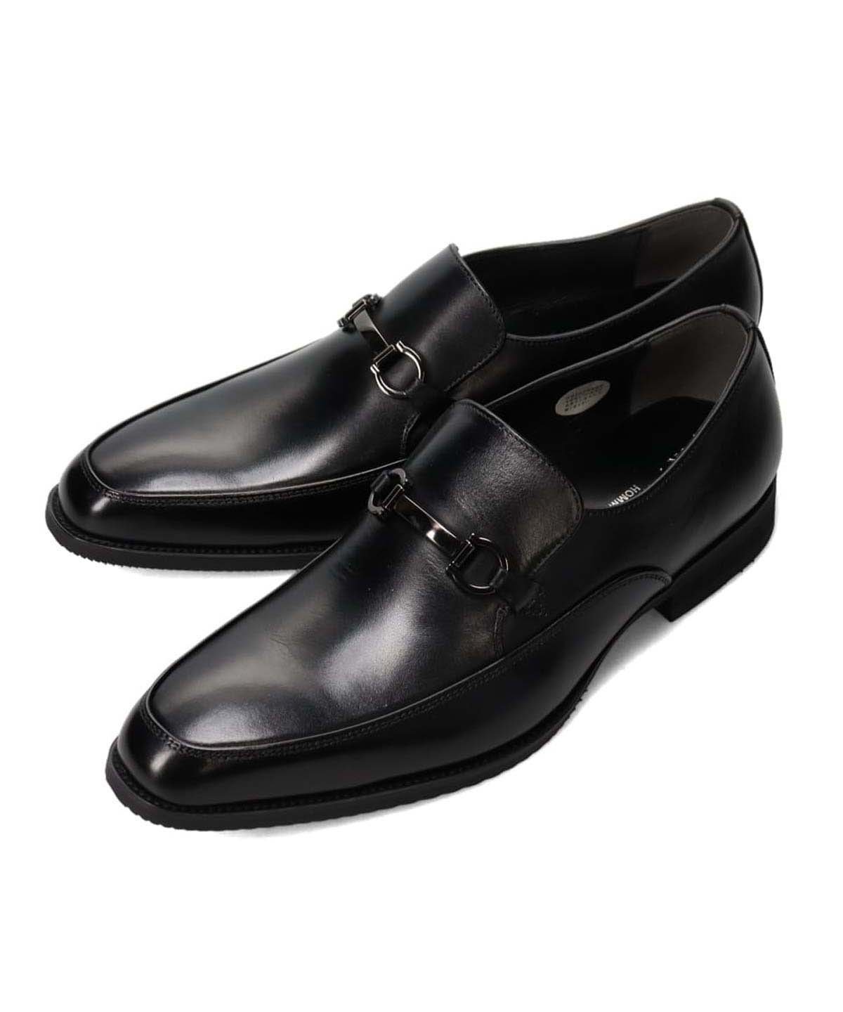 Элегантные мужские туфли-слипоны Hiroko Koshino Homme, black